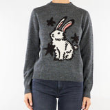 Maglia Antracite in filato di misto alpaca e lana WKDNITRA 3 WEEKEND MAX MARA 