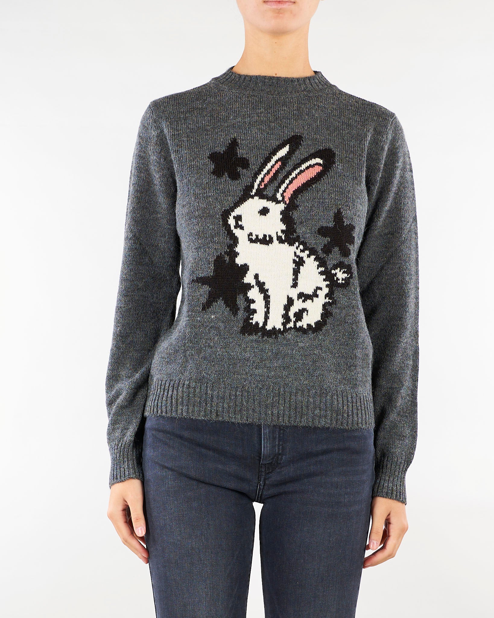 Maglia Antracite in filato di misto alpaca e lana WKDNITRA 3 WEEKEND MAX MARA 