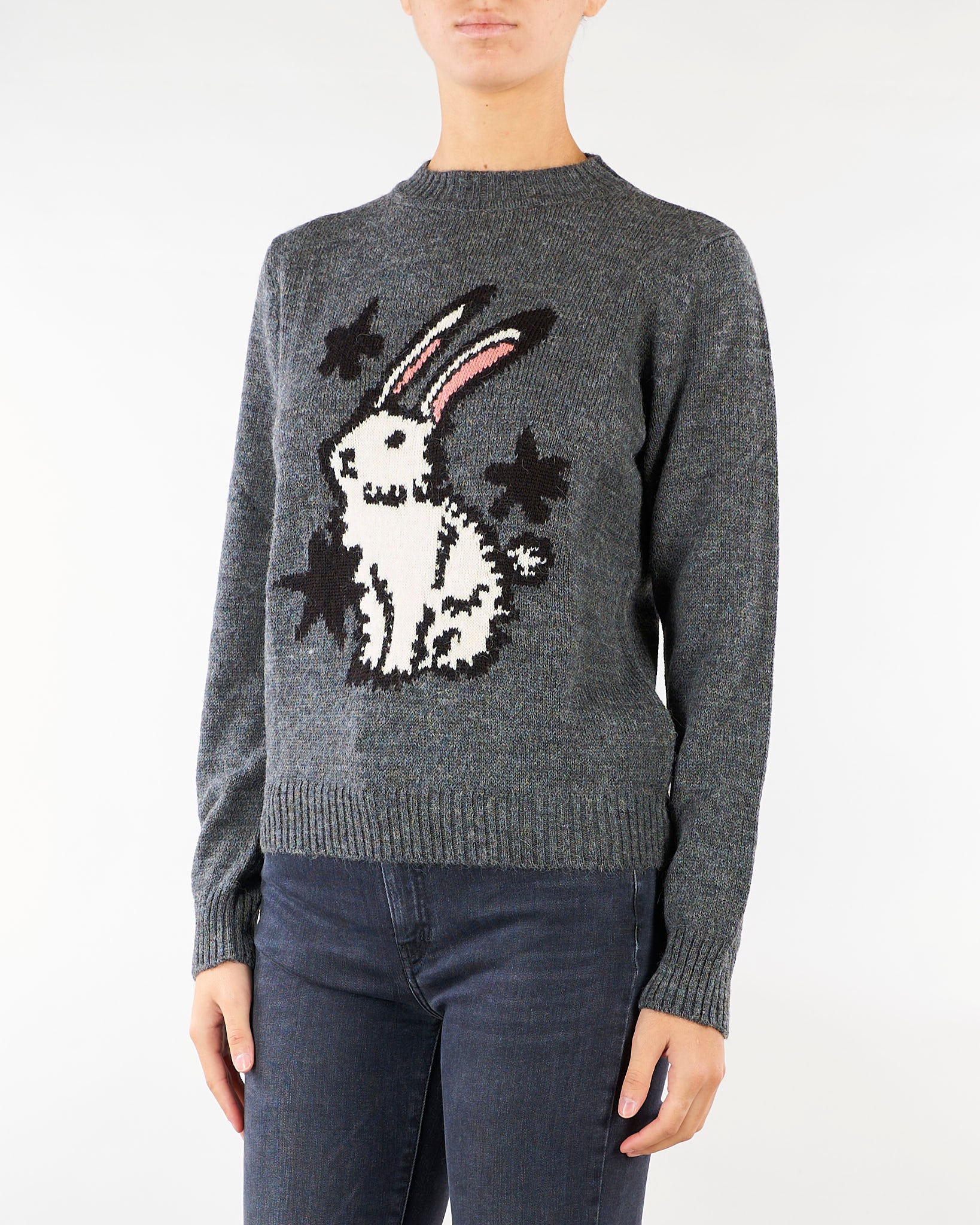 Maglia Antracite in filato di misto alpaca e lana WKDNITRA 3 WEEKEND MAX MARA 