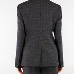 Blazer Antracite in lana Principe di Galles WKDOCCHIO 2 WEEKEND MAX MARA 