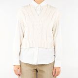 Gilet Panna in filato di cotone WKDPASCIA 1 WEEKEND MAX MARA 
