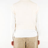 Gilet Panna in filato di cotone WKDPASCIA 1 WEEKEND MAX MARA 
