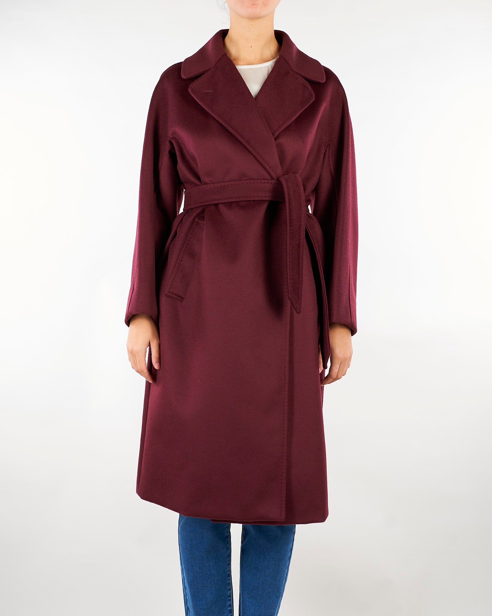 Cappotto Resina Bordeaux in pura lana WKDRESINA 18 WEEKEND MAX MARA 