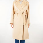 Cappotto Resina Crema in pura lana WKDRESINA 42 WEEKEND MAX MARA 