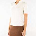 Maglia Panna in filato di seta e cotone WKDRONCOLO 1 WEEKEND MAX MARA 
