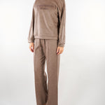 Felpa Tortora con cappuccio in jersey WKDVETRINO 2 WEEKEND MAX MARA 