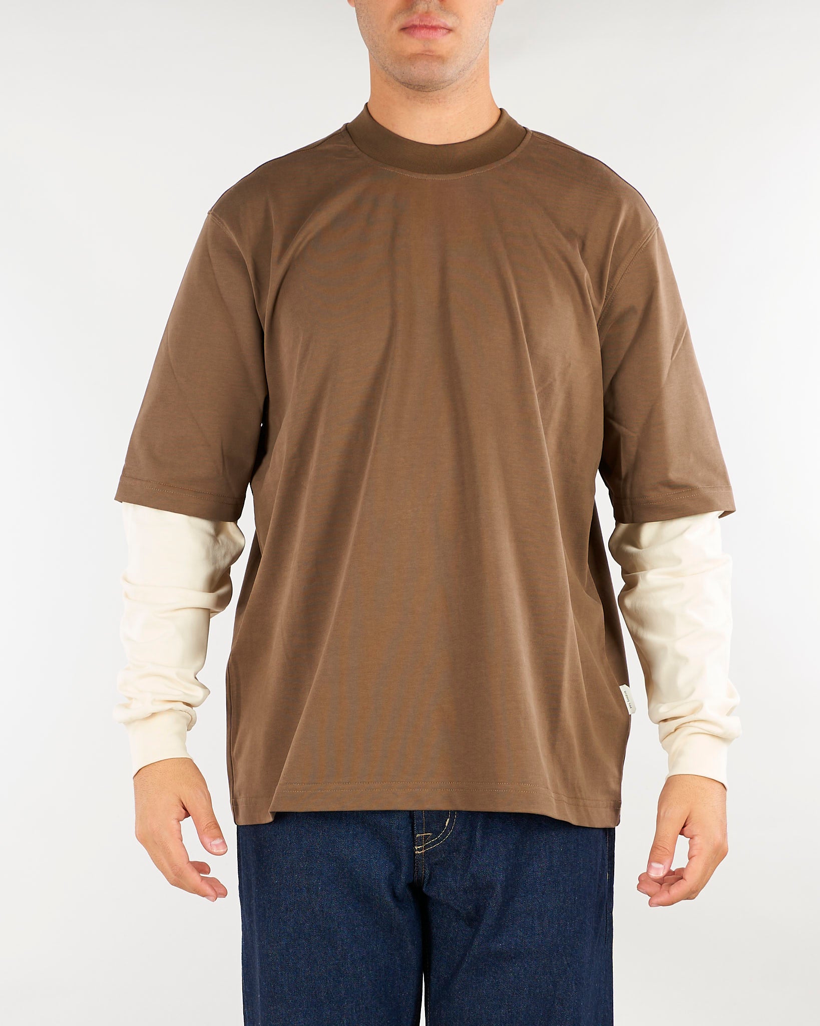 T-shirt Safari long sleeves Relaxed fit XM4308 82 YES LONDON 
