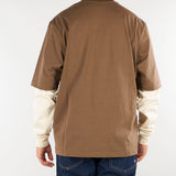 T-shirt Safari long sleeves Relaxed fit XM4308 82 YES LONDON 
