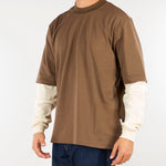 T-shirt Safari long sleeves Relaxed fit XM4308 82 YES LONDON 