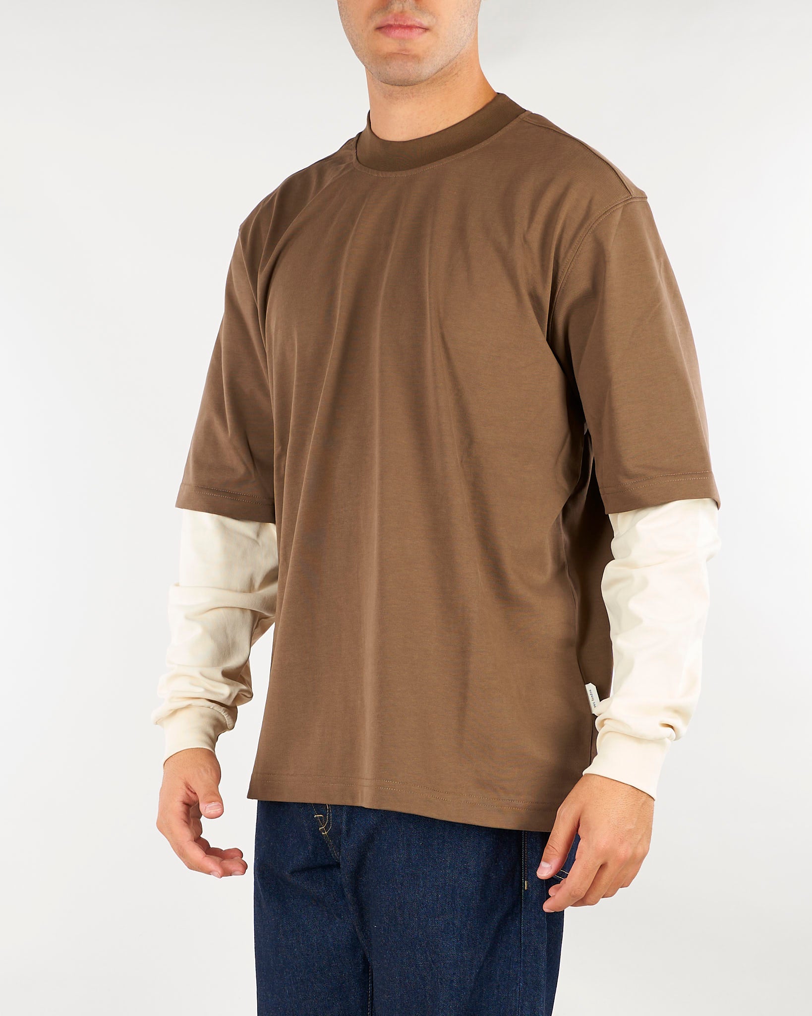 T-shirt Safari long sleeves Relaxed fit XM4308 82 YES LONDON 