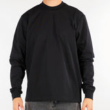 T-shirt Nero long sleeves Relaxed fit XM4308 99 YES LONDON 