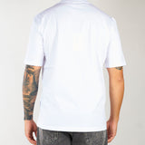 T-shirt Bianco in cotone mercerizzato XM4334 1 YES LONDON 