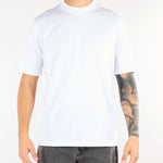 T-shirt Bianco in cotone mercerizzato XM4334 1 YES LONDON 