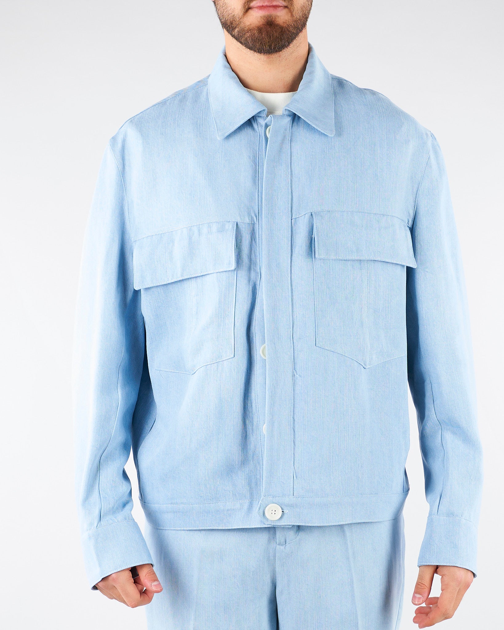 Overshirt Celeste Relaxed fit GBU3DICI016 30 3DICI 