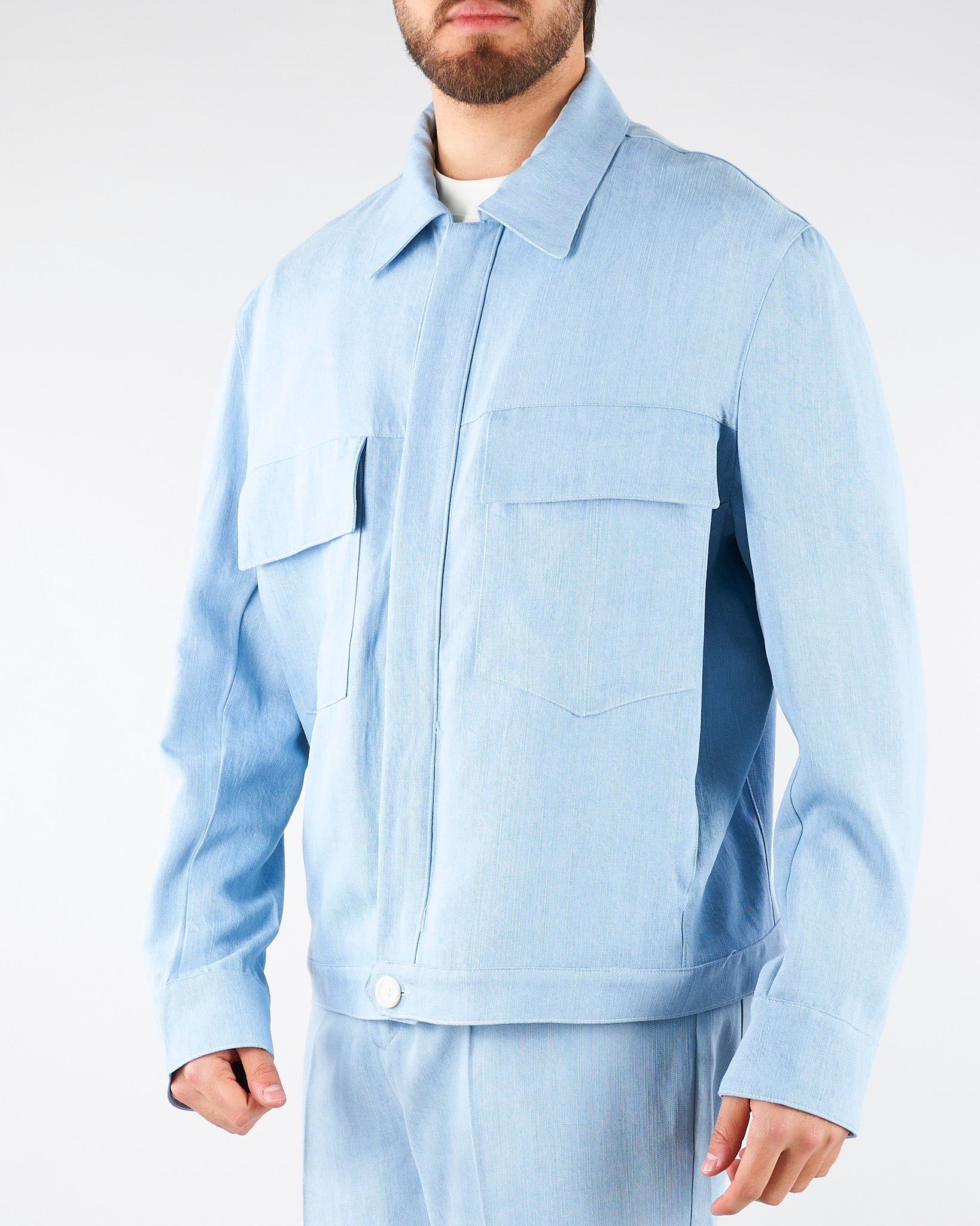 Overshirt Celeste Relaxed fit GBU3DICI016 30 3DICI 