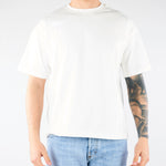 T-shirt boxy Bianco con stampa 'Malafemmena' sul retro MAU3DICI02 01 3DICI 