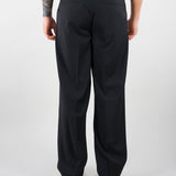 Pantalone Nero in fresco lana con pences Relaxed fit PAU3DICI041 99 3DICI 
