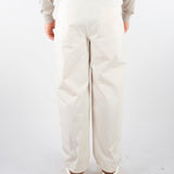 Pantalone Crema in cotone con elastico S6PKMAPA004 013 A PAPER KID 
