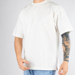 T-shirt Bianco con patch logo sul retro S6PKUATH148 002 A PAPER KID 