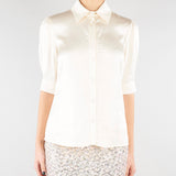 Camicia Vaniglia in raso ACT45029CA621 202 ACTUALEE 