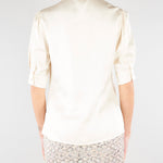 Camicia Vaniglia in raso ACT45029CA621 202 ACTUALEE 