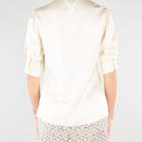 Camicia Vaniglia in raso ACT45029CA621 202 ACTUALEE 