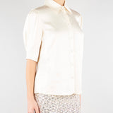 Camicia Vaniglia in raso ACT45029CA621 202 ACTUALEE 