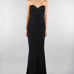 Abito lungo Nero a bustier ACTAB01AB4132 99 ACTUALEE 
