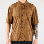 Camicia Tabacco con rotture HTEM220602 916 ACUPUNCTURE 