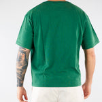 T-shirt Boxy Verde con stampa HTEM321302 413 ACUPUNCTURE 