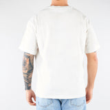 T-shirt Boxy Bianco con stampa HTEM321402 214 ACUPUNCTURE 