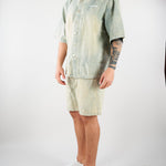 Camicia Denim Patchwork Oversize HTEM581001 315 ACUPUNCTURE 