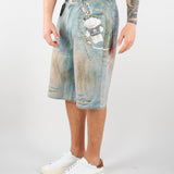 Bermuda stampati in Denim HTEM822002 315 ACUPUNCTURE 