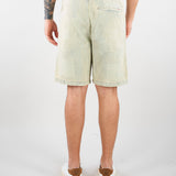 Bermuda Denim patchwork con logo HTEM822702 315 ACUPUNCTURE 