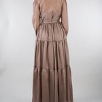 Abito lungo Fango con strass all over AT121 27 ATELIER LEGORA 
