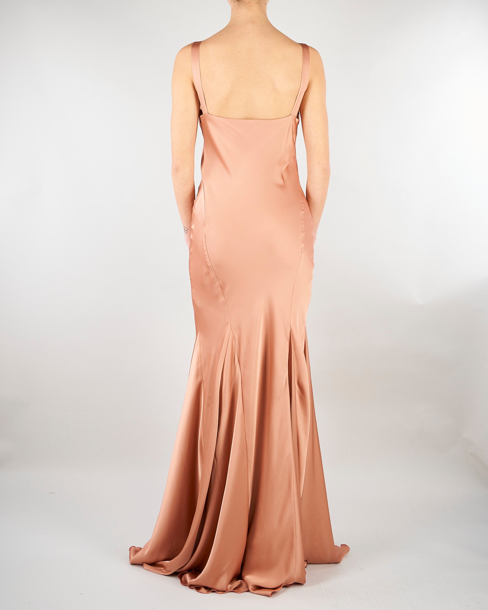 Abito lungo Phard in raso AT131 11 ATELIER LEGORA 