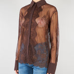 Camicia Cioccolato in pizzo RA6155J3901 90913 BLUGIRL 