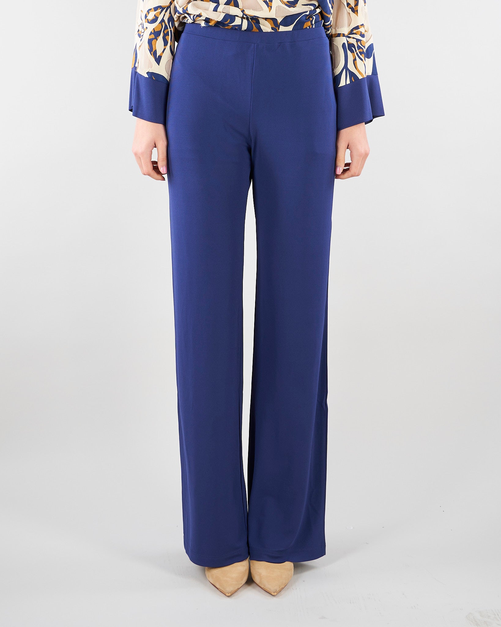 Pantalone Blu in jersey D2001100 81 CLIPS 