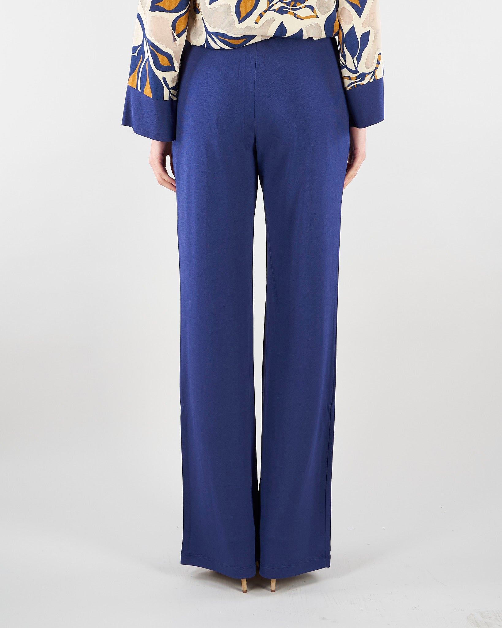 Pantalone Blu in jersey D2001100 81 CLIPS 