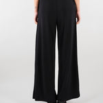 Pantalone Nero in jerey D2501100 01 CLIPS 