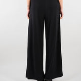 Pantalone Nero in jerey D2501100 01 CLIPS 