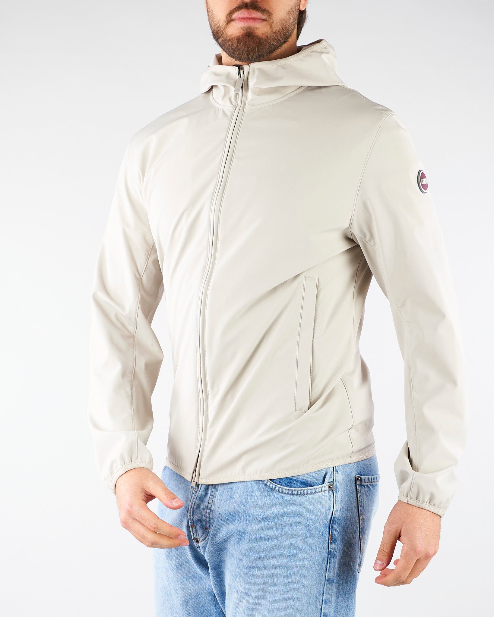 Giubbotto Ghiaccio in softshell con cappuccio 1861N6WV 06 COLMAR 