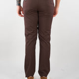 Pantalone Marrone in pura lana vergine e seta 2745792718487 30 CORNELIANI 