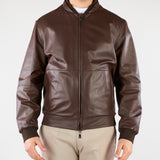 Giubbotto Moro in vera pelle reversibilie 27L5W32720175 30 CORNELIANI 