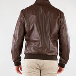 Giubbotto Moro in vera pelle reversibilie 27L5W32720175 30 CORNELIANI 