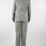 Abito Verde gessato doppiopetto 27NZ112767270 50 CORNELIANI 