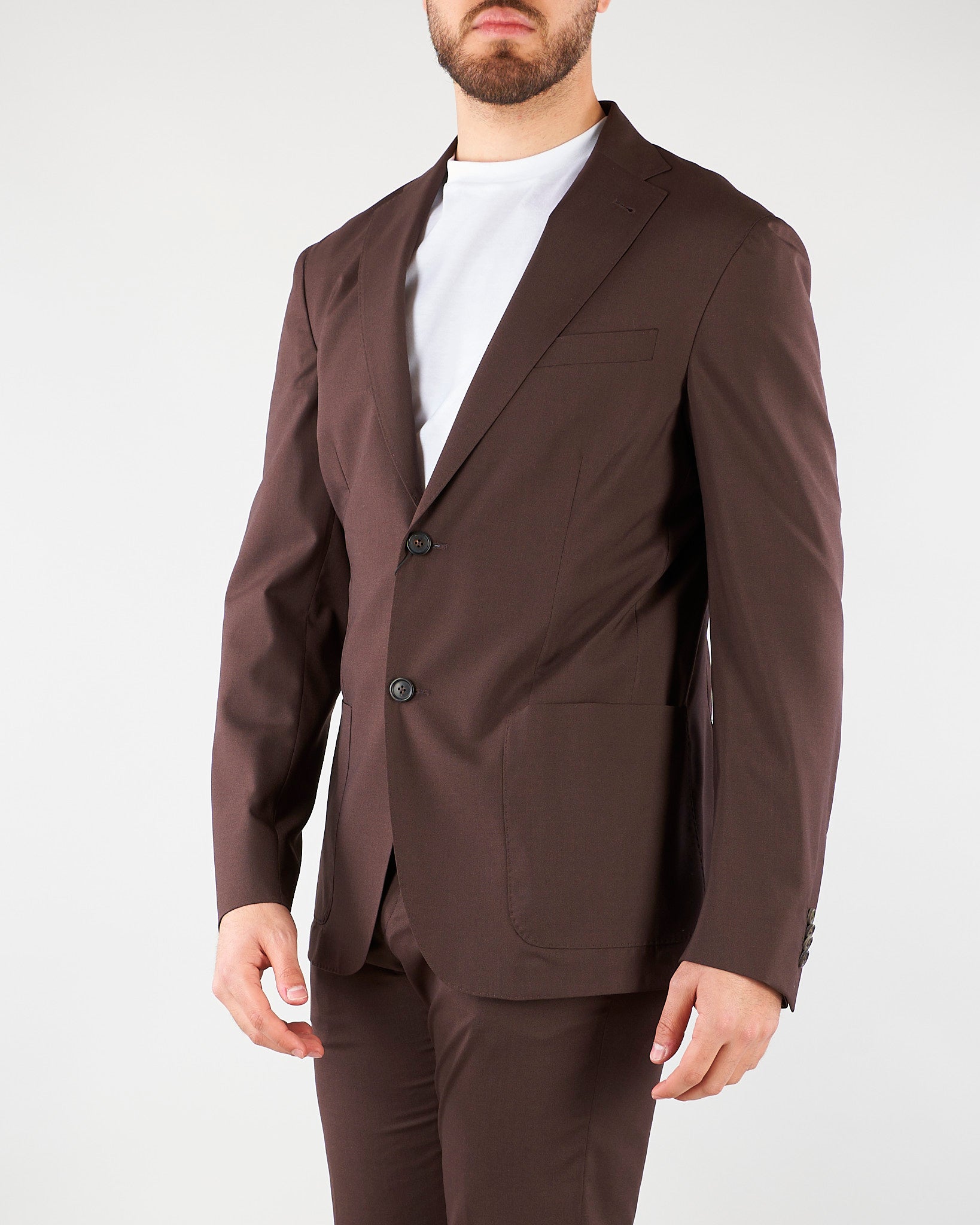 Giacca Marrone in pura lana vergine e seta 27X5792718487 30 CORNELIANI 