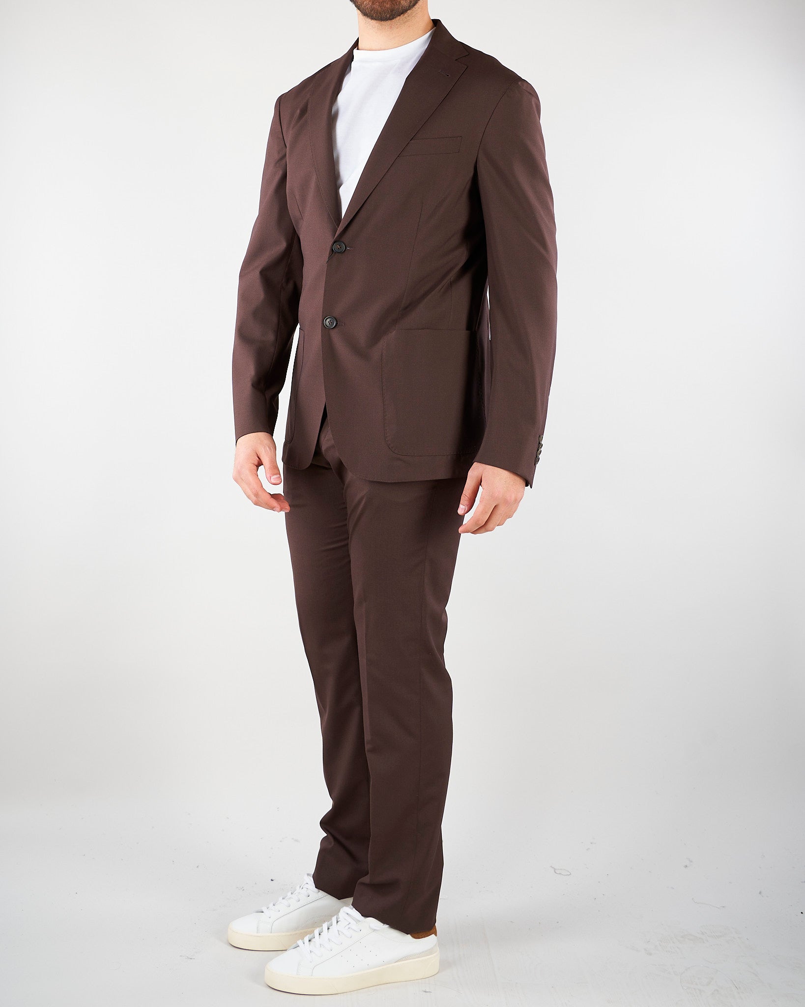 Giacca Marrone in pura lana vergine e seta 27X5792718487 30 CORNELIANI 