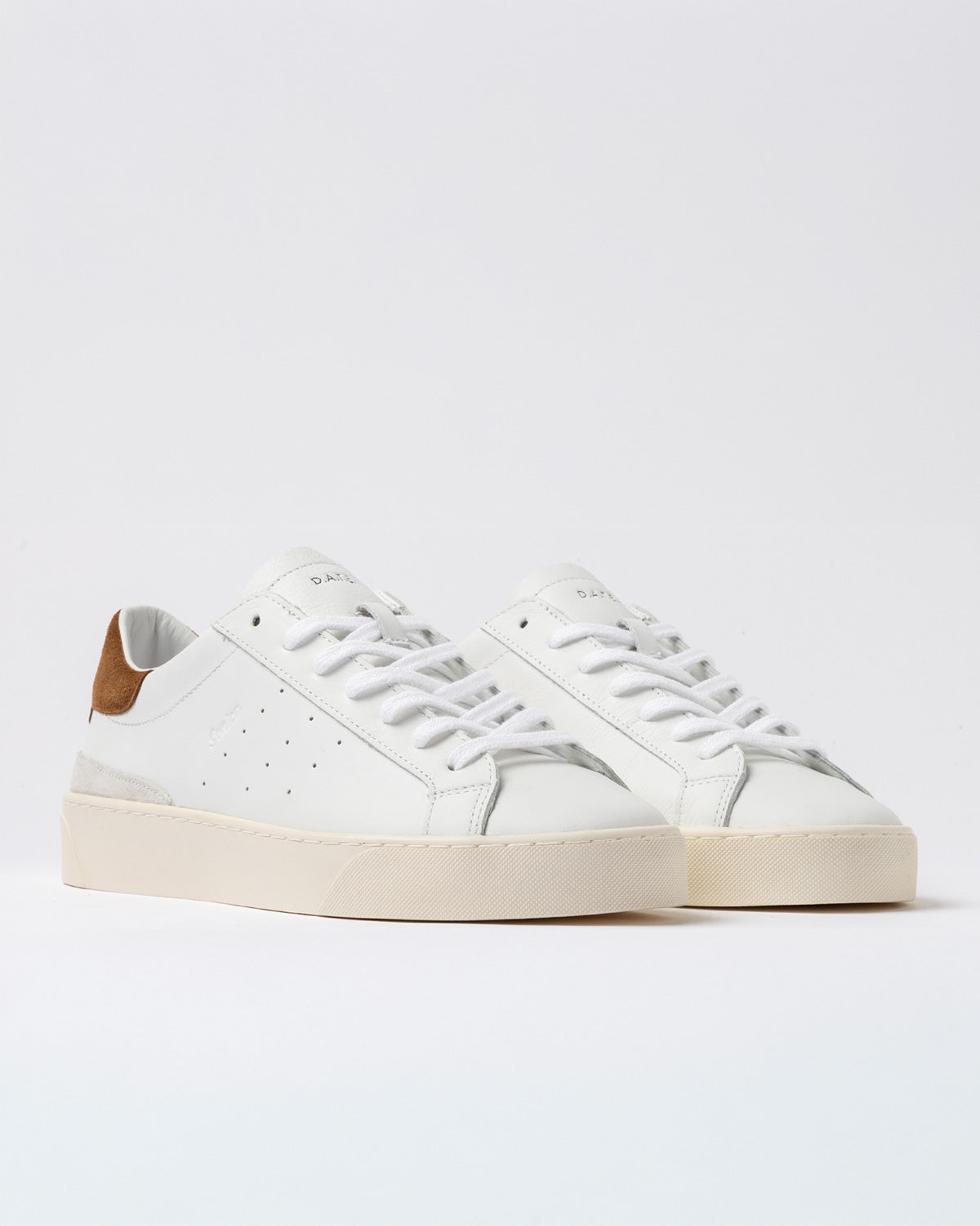 Sneakers Sonica Calf White-Cuoio M441SOCAWI WI DATE 