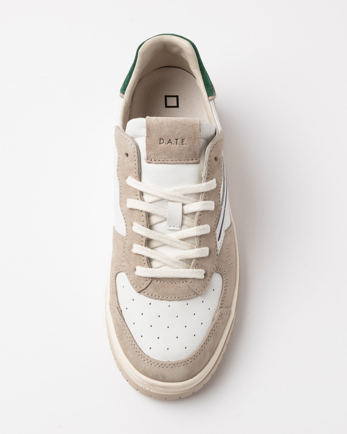 Sneakers Torneo Pure Calf White-Green M441TPCAWG WG DATE 